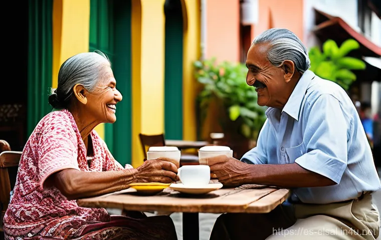 엘살바도르에서 외국인이 겪을 수 있는 문화 충격 - **El Salvador: The Art of the "Cafecito" and Unhurried Conversation**
    A warm and inviting outdoo...
