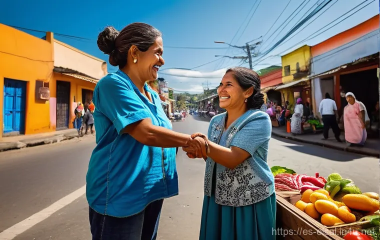 엘살바도르에서 외국인이 겪을 수 있는 문화 충격 - **El Salvador: The Hearty Delight of Pupusas**
    A lively and authentic scene at a traditional Sal...